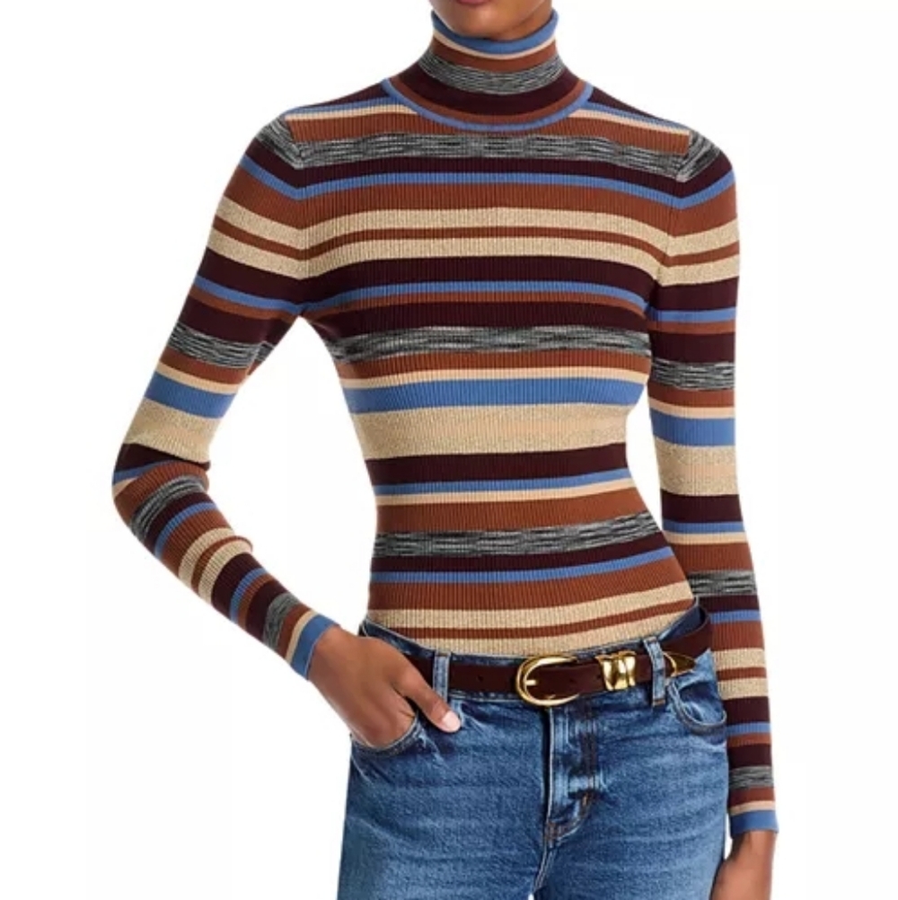 NWT L'Agence Olene Turtleneck - Picture 4 of 4